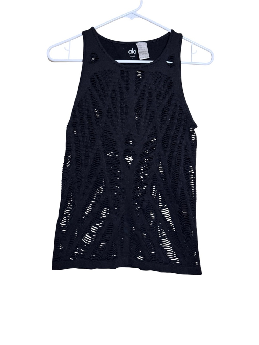 Alo Yoga Vixen Fitted Muscle Tank Top